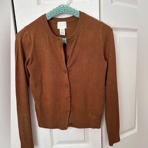 H&M Brown Cardigan Sweater